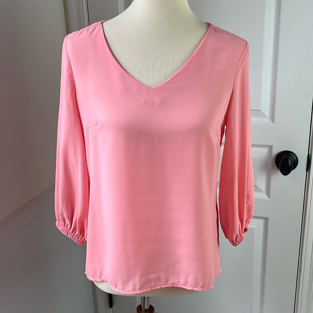 New York & Co 3/4 length sleeve blouse
